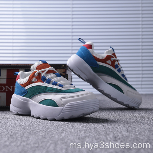 Clunky Sneaker base tebal untuk wanita